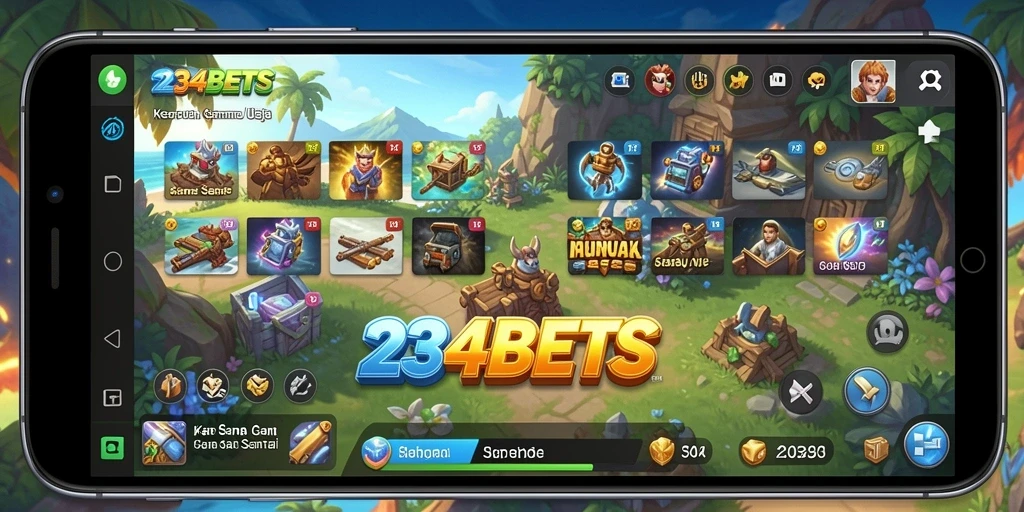Tampilan gameplay seru dari 1234BETS yang penuh tantangan.