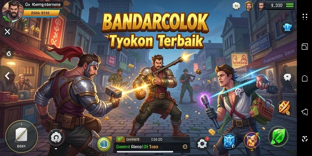 Screenshot gameplay BANDARCOLOK dengan tampilan bisnis yang menarik.