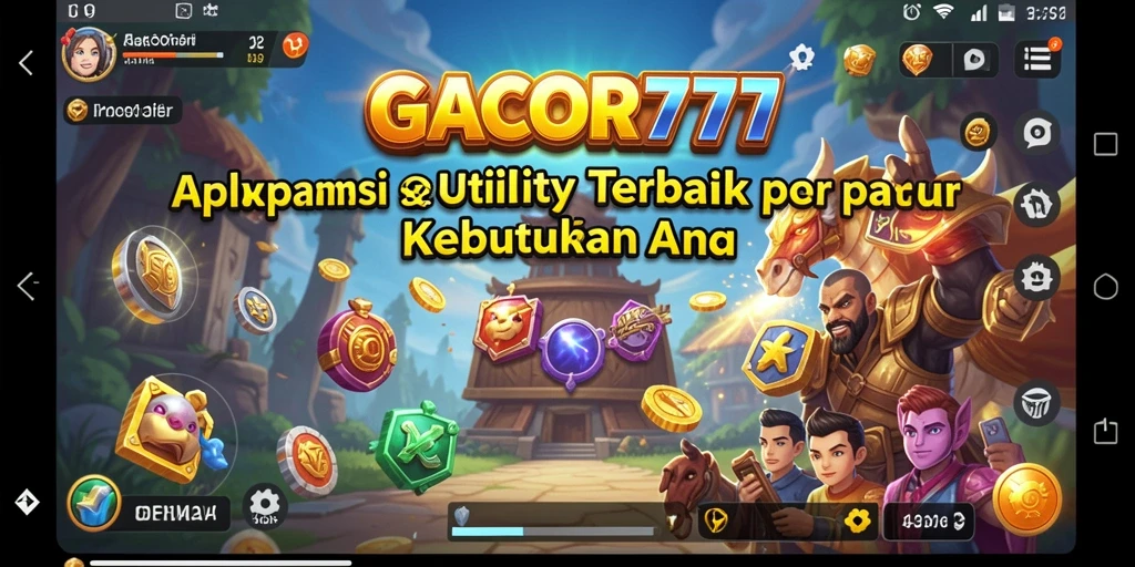 Tampilan antarmuka GACOR777 yang sederhana dan intuitif.