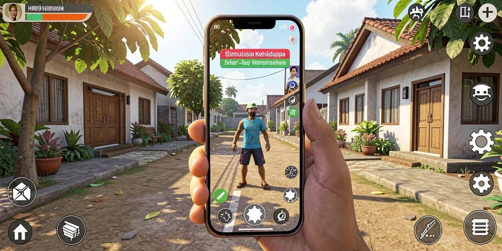 Tampilan gameplay HR89 yang mendebarkan dan interaktif.