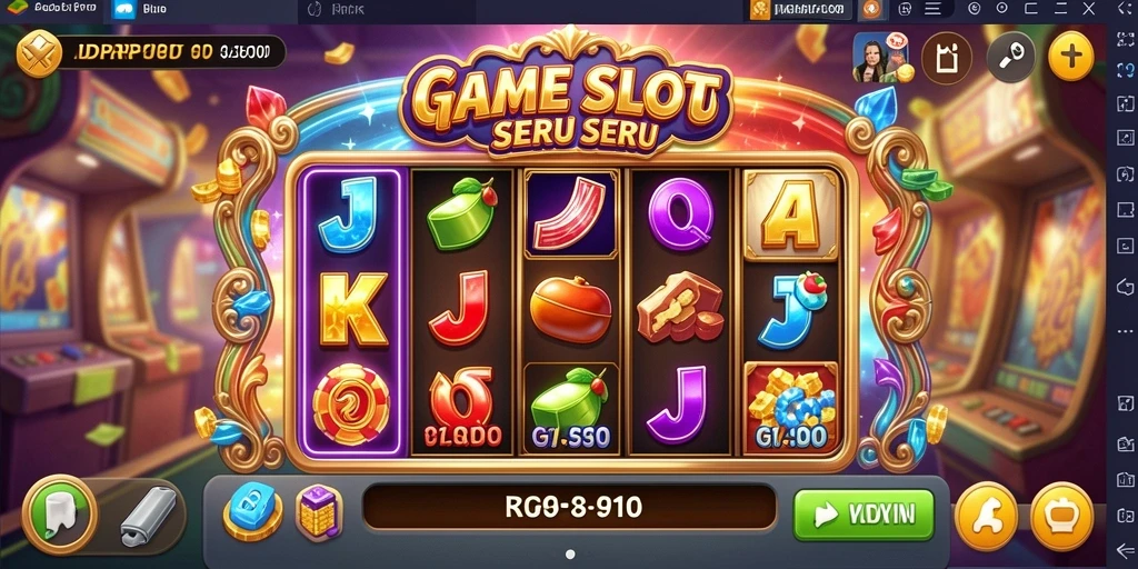 Tampilan menarik dari gameplay Slot di IDRRP yang penuh warna.