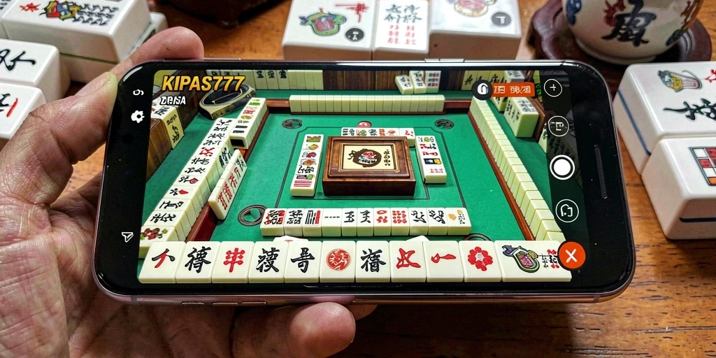 Tampilan menarik gameplay Mahjong di KIPAS777.