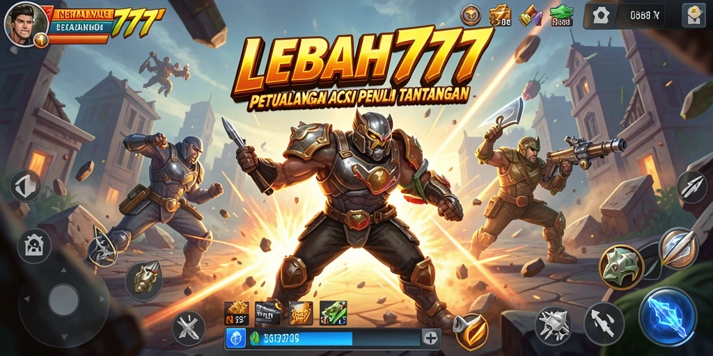 Tampilan screenshot gameplay LEBAH777 menampilkan aksi seru dan intens.