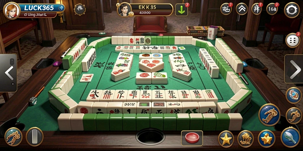 Tangkapan layar gameplay Mahjong yang menarik di LUCK365.