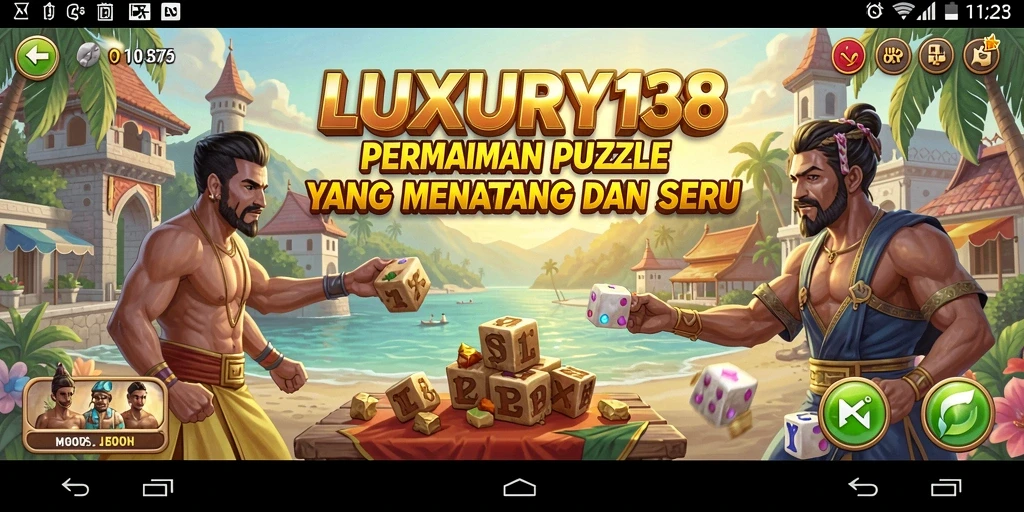 Tampilan gameplay seru dan menantang di LUXURY138.