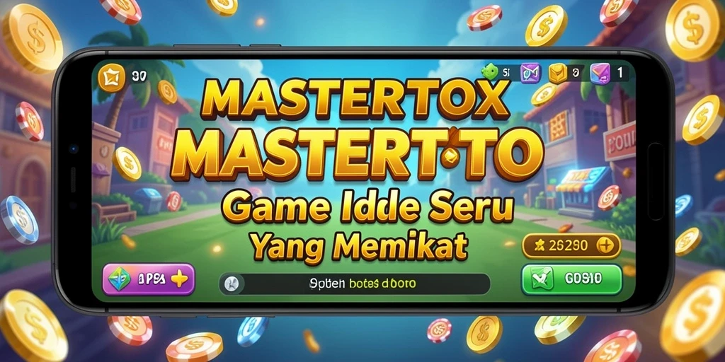 Tampilan gameplay MASTERTOTO yang menarik dengan banyak aktivitas Idle.