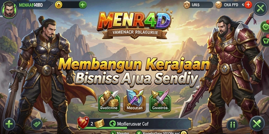 Tampilan gameplay MENARA4D yang menarik dan penuh strategi.