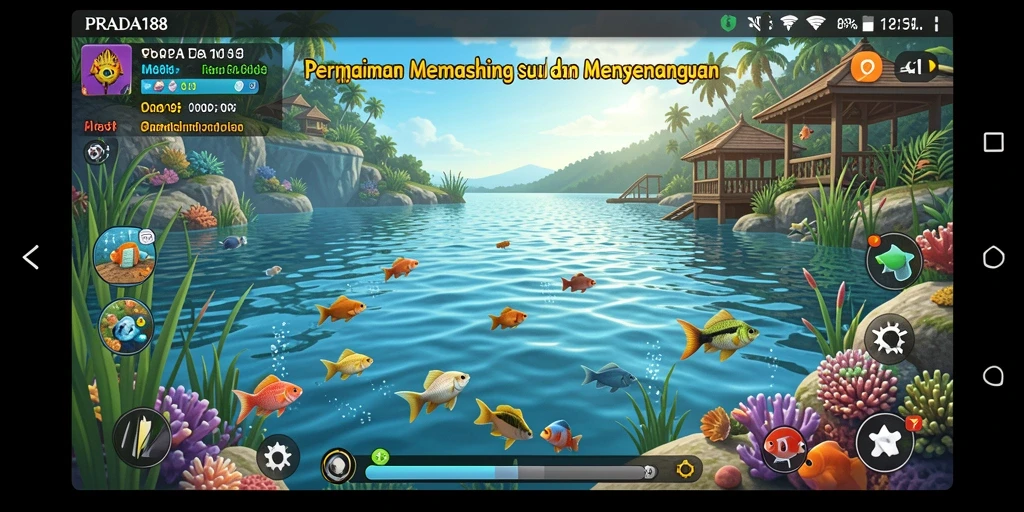 Tampilan gameplay PRADA188 yang menarik dan penuh aksi memancing.