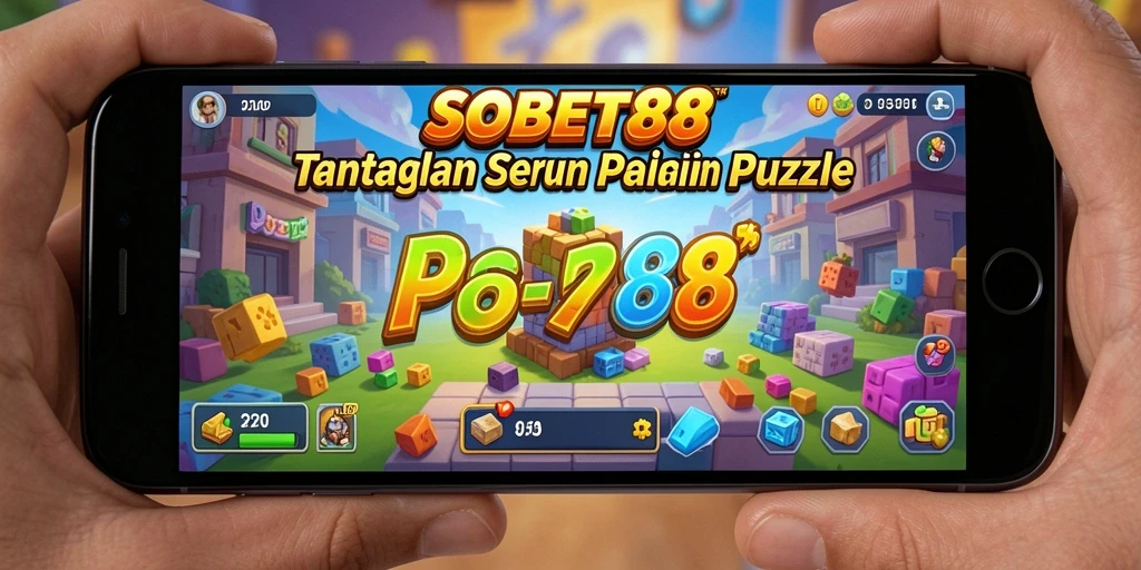 Tampilan menarik dari gameplay Puzzle SOBET88.